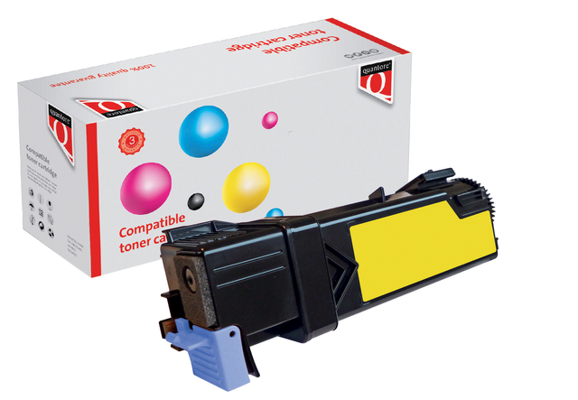 Toner Quantore alternatief tbv Dell 593-11037 geel afbeelding