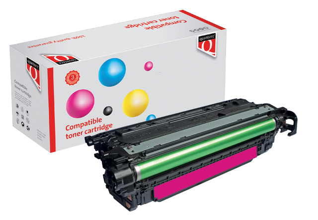 Tonercartridge Quantore alternatief tbv HP 646A CF033A rood afbeelding