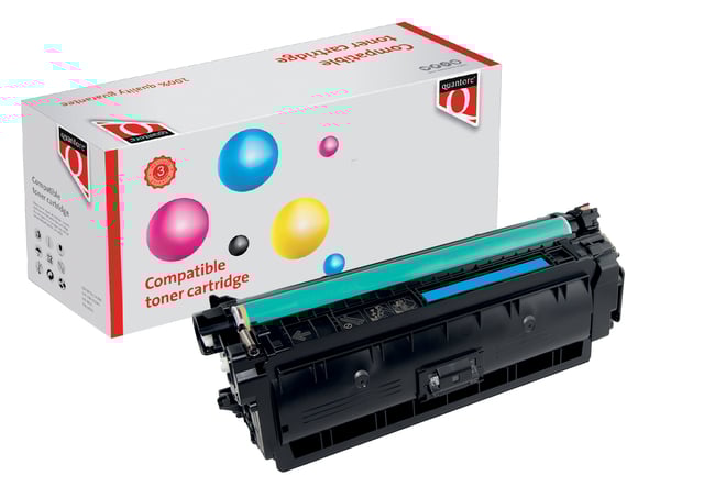 Tonercartridge Quantore alternatief tbv Canon 040H blauw afbeelding