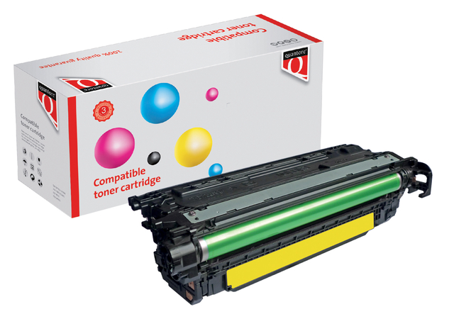 Tonercartridge Quantore alternatief tbv HP 656X CF462X geel afbeelding