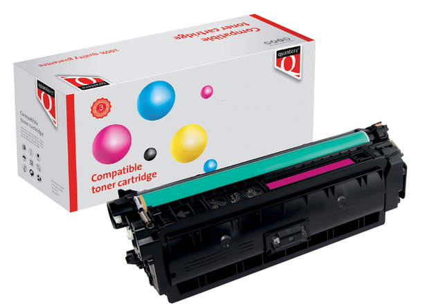 Tonercartridge Quantore alternatief tbv Canon 040H rood afbeelding
