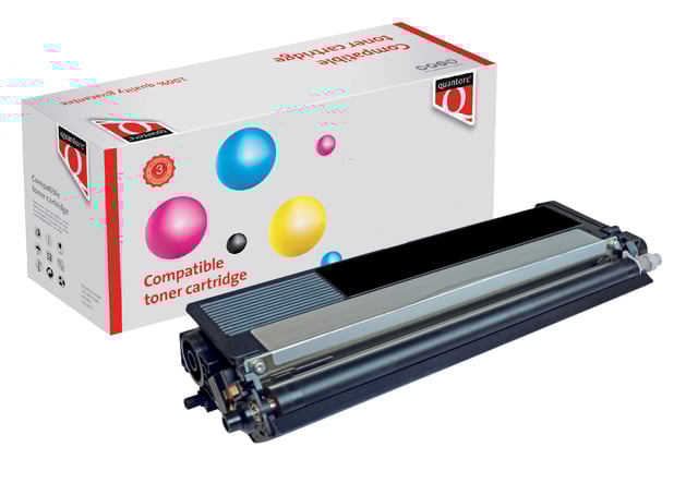Toner Quantore alternatief tbv Brother TN-320BK zwart afbeelding