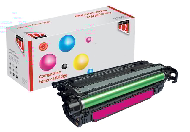 Tonercartridge Quantore alternatief tbv HP 655A CF453A rood afbeelding