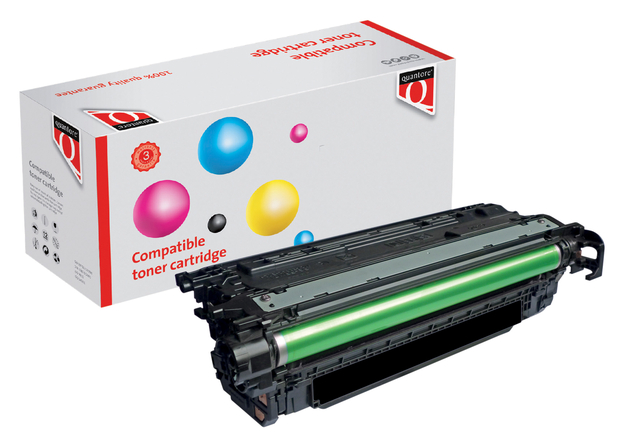 Tonercartridge Quantore alternatief tbv HP 646X CE264X zwart afbeelding