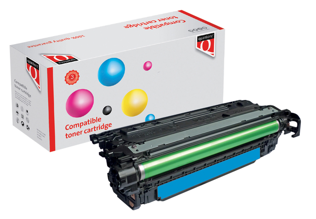 Tonercartridge Quantore alternatief tbv HP 656X CF461X blauw afbeelding