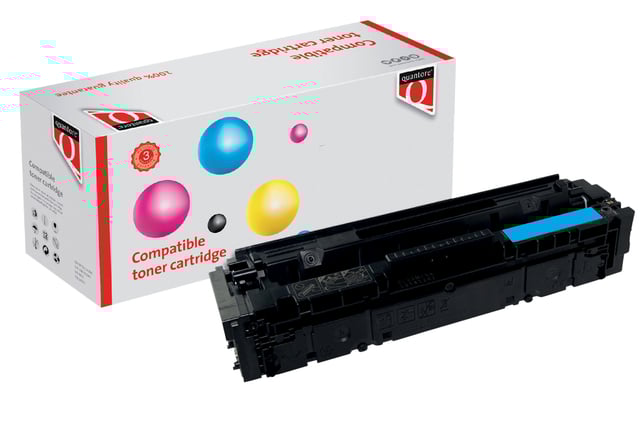 Tonercartridge Quantore alternatief tbv Canon 054 blauw afbeelding