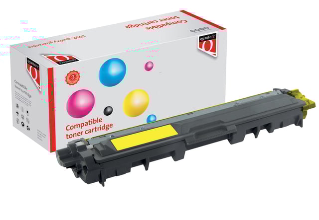 Tonercartridge Quantore alternatief tbv Brother TN-243 geel afbeelding