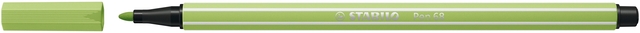STABILO Pen 68 Brush - Premium Brush Viltstift - Pistache Groen - per stuk
