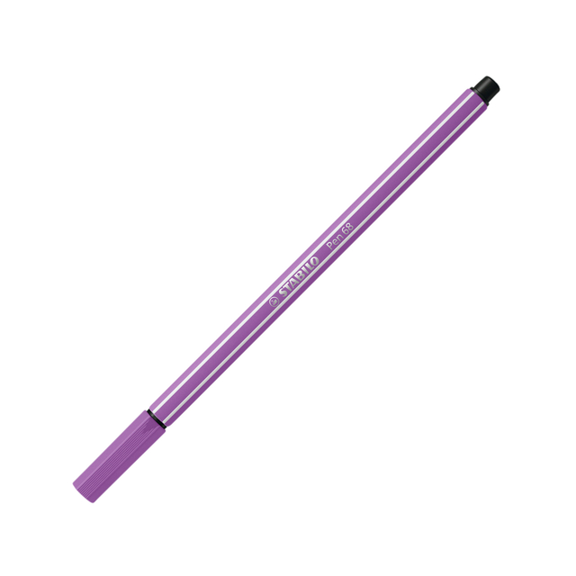 Viltstift STABILO Pen 68/60 medium vergrijsd violet afbeelding