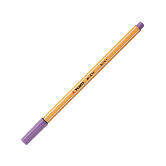 Fineliner STABILO point 88/62 fijn pruimenpaars afbeelding