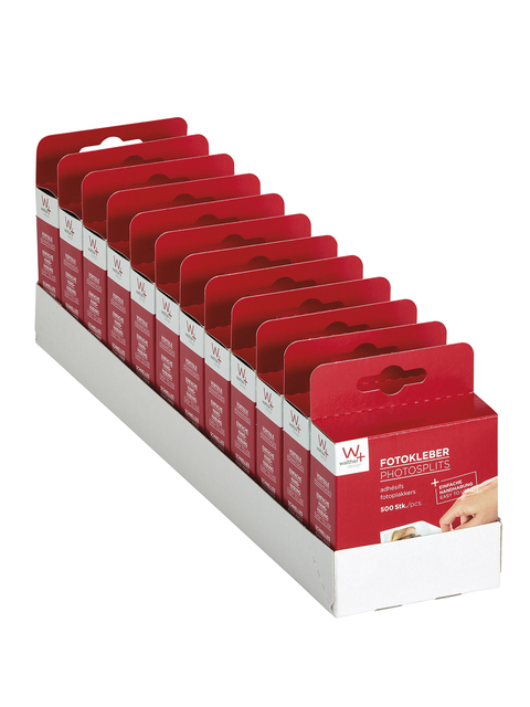 Fototape walther design 13x17mm wit 500 stuks — Foto 2 van 2
