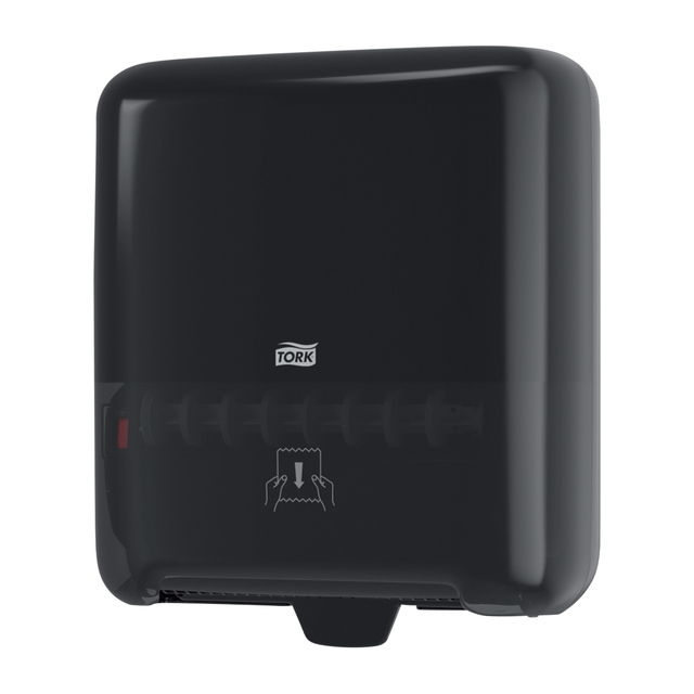 Handdoekroldispenser Tork H1 Elevation Matic zwart 551008 afbeelding