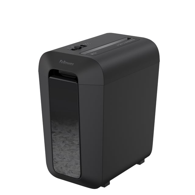 Papiervernietiger Fellowes Powershred LX65 snippers 4x40mm zwart afbeelding