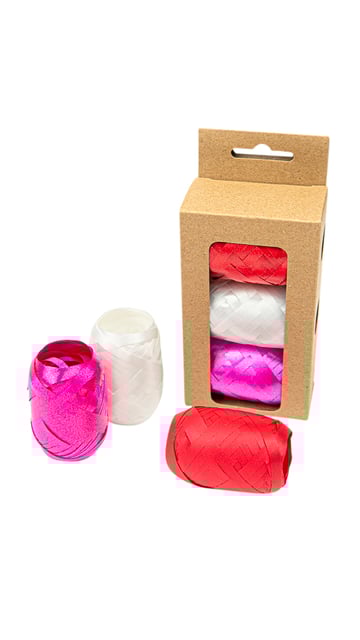 Lint 3 pak rood/wit/roze afbeelding
