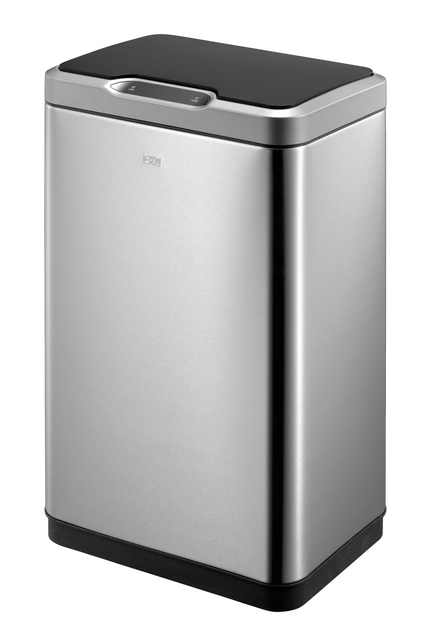Afvalbak EKO Mirage met sensor 30liter RVS mat afbeelding