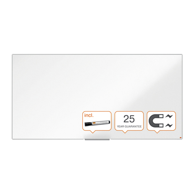 Whiteboard Nobo Impression Pro 120x240cm emaille afbeelding