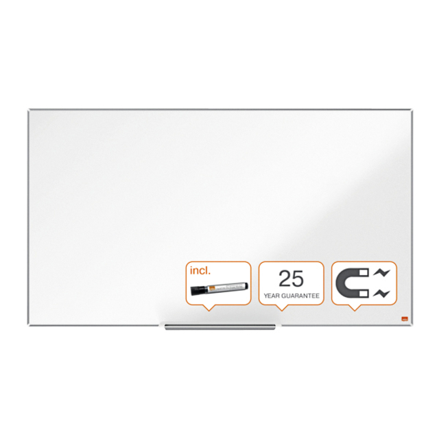 Whiteboard Nobo Impression Pro Widescreen 69x122cm emaille afbeelding