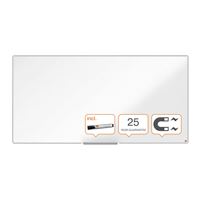 Whiteboard Nobo Impression Pro 90x180cm emaille afbeelding