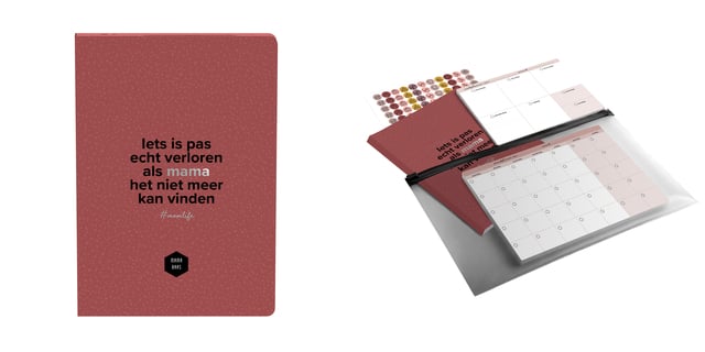 Planner en notebook Mama Baas afbeelding