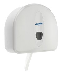 Toiletpapierdispenser Cleaninq jumbo groot wit