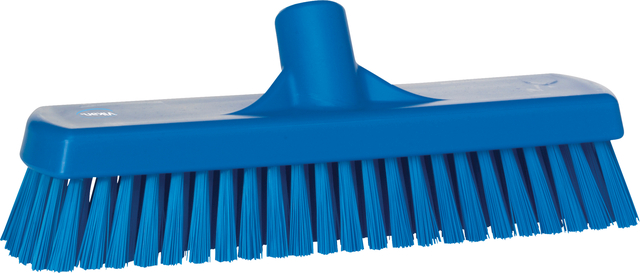 Vloerschrobber Vikan harde vezel 305mm blauw afbeelding