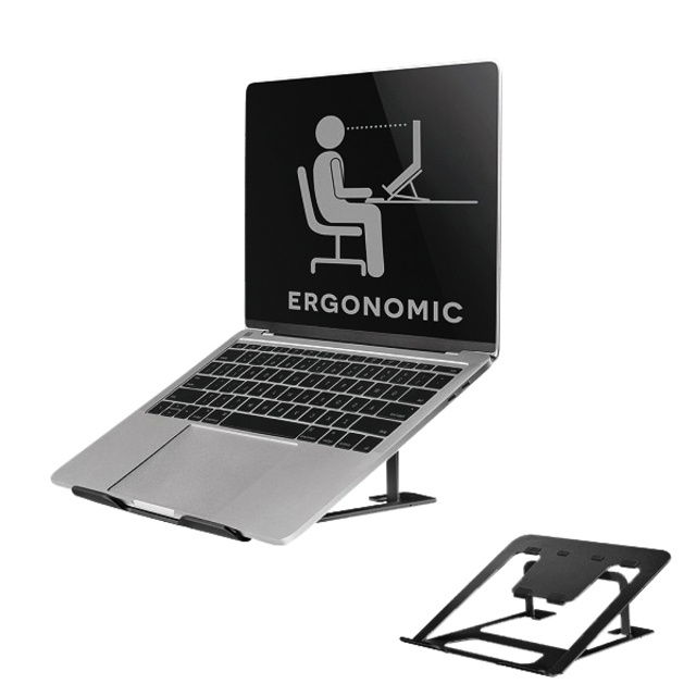 Laptopstandaard Neomounts NSLS085 zwart afbeelding