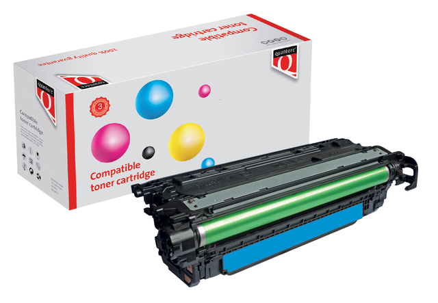 Tonercartridge Quantore alternatief tbv HP CF331A / 654A blauw afbeelding