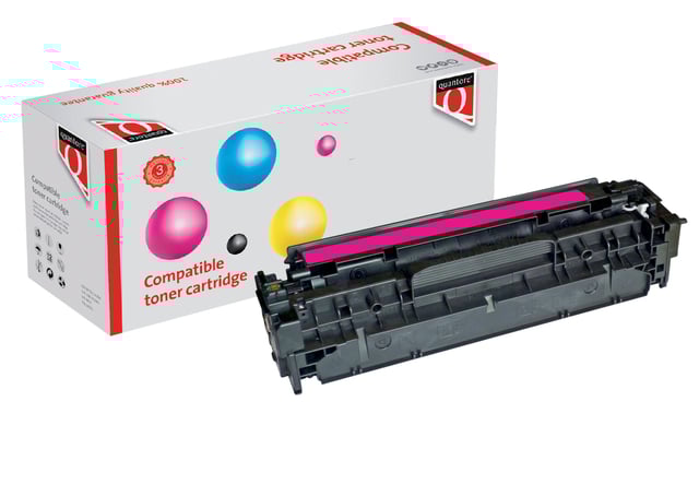 Tonercartridge Quantore alternatief tbv Canon 2660B002 / CRG-718M rood afbeelding