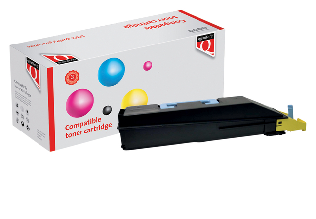 Tonercartridge Quantore alternatief tbv Kyocera TK-865Y geel afbeelding