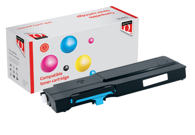 Toner Quantore alternatief tbv Dell 593-BBBT blauw afbeelding