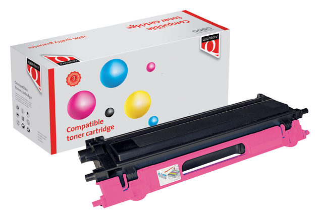 Toner Quantore alternatief tbv Brother TN-135M rood afbeelding