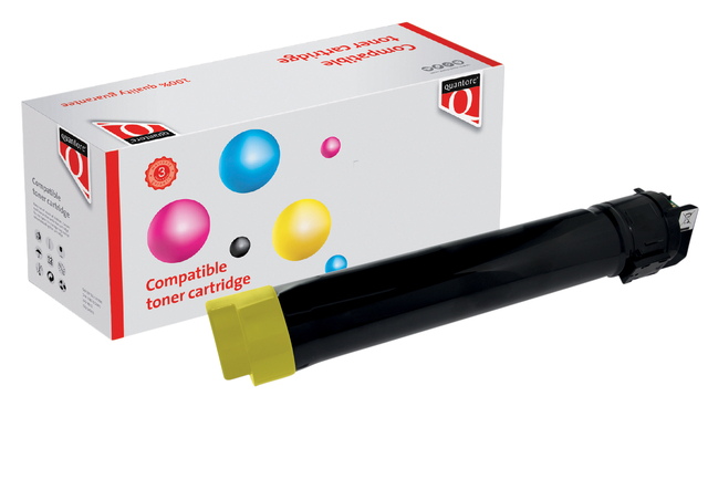 Tonercartridge Quantore alternatief tbv Lexmark C950X2YG geel afbeelding