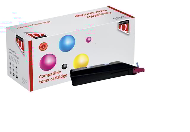 Toner Quantore alternatief tbv Kyocera TK-865M rood afbeelding