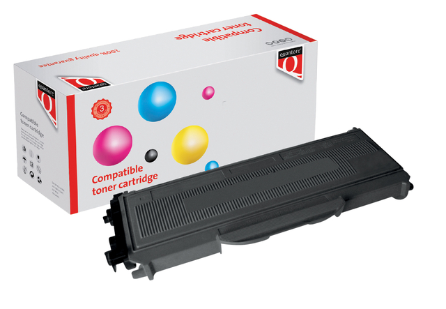Toner Quantore alternatief tbv Brother TN-2120BK zwart afbeelding