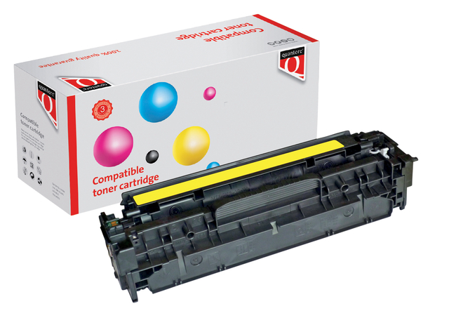 Tonercartridge Quantore alternatief tbv Canon 2659B002 / CRG-718Y geel afbeelding