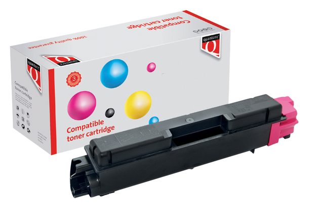 Toner Quantore alternatief tbv Kyocera TK-5160M rood afbeelding
