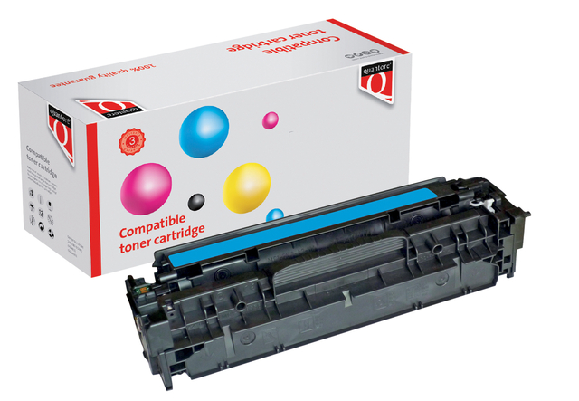 Tonercartridge Quantore alternatief tbv Canon 2661B002 / CRG-718C blauw afbeelding