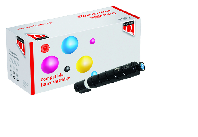 Tonercartridge Quantore alternatief tbv Canon 2183 C 002 blauw afbeelding