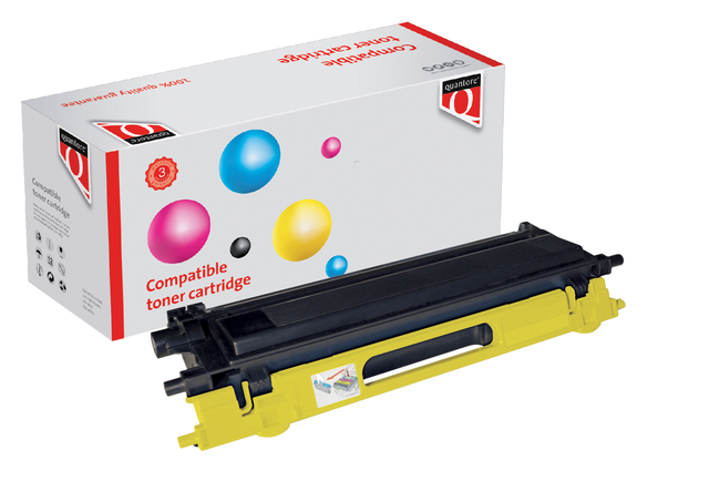 Toner Quantore alternatief tbv Brother TN-135Y geel afbeelding