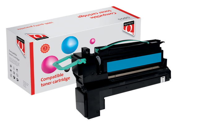 Tonercartridge Quantore alternatief tbv Lexmark C792X2CG blauw afbeelding