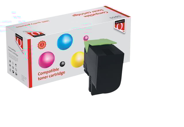 Tonercartridge Quantore alternatief tbv Lexmark 70C0X10 zwart afbeelding