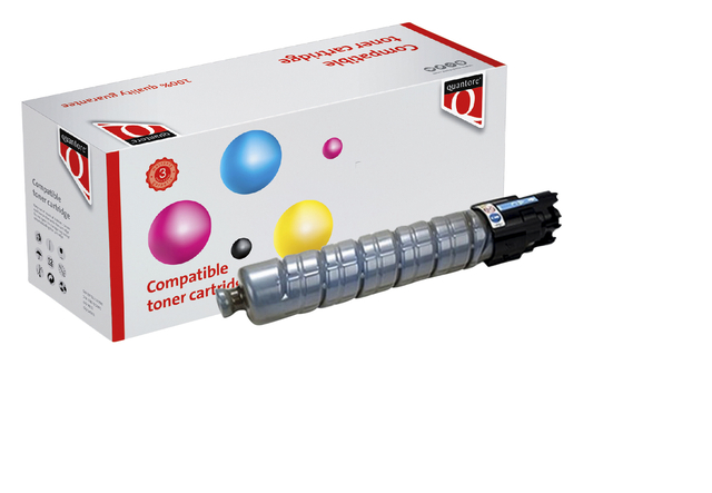 Toner Quantore alternatief tbv Ricoh 842080 geel afbeelding