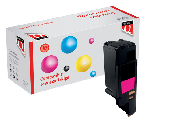 Tonercartridge Quantore alternatief tbv Xerox 106R01628 rood afbeelding