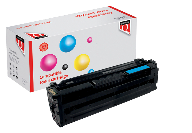 Tonercartridge Quantore alternatief tbv Samsung CLT-C506L/ELS blauw afbeelding