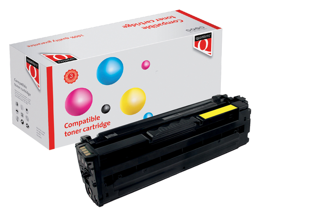 Tonercartridge Quantore alternatief tbv Samsung CLT-Y505L/ELS geel afbeelding