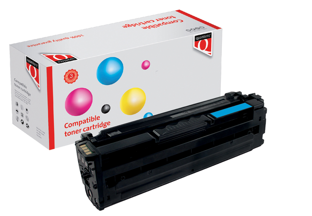 Tonercartridge Quantore alternatief tbv Samsung CLT-C505L/ELS blauw afbeelding