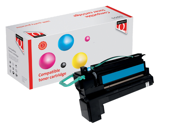 Tonercartridge Quantore alternatief tbv Lexmark X792X2CG blauw afbeelding
