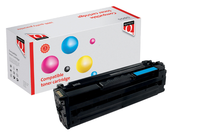 Tonercartridge Quantore alternatief tbv Samsung CLT-C503L/ELS blauw afbeelding