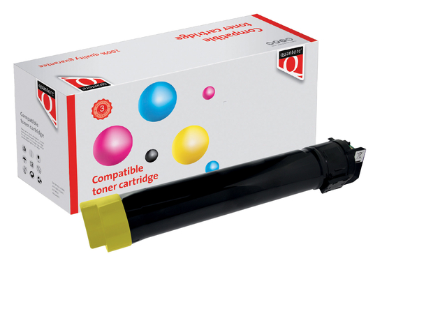 Tonercartridge Quantore alternatief tbv Lexmark X950X2YG geel afbeelding