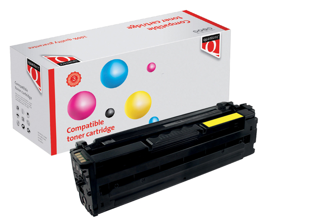 Tonercartridge Quantore alternatief tbv Samsung CLT-Y503L/ELS geel afbeelding